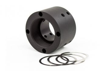 Image of Aero Precision AR15 BAR Barrel Nut and Shims, Anodized Black, APRH100268