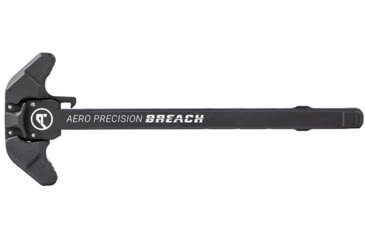 Image of Aero Precision Breach Ambidextrous Charging Handle, AR-15, 5.56x45mm NATO, Small Lever, Anodized Black/Black, APRA700100C