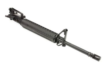 Image of Aero Precision AR15 Complete Upper Receiver, 20in 5.56 Rifle Length Barrel ,w/ Pinned Front Sight Base &amp; A2 Handguard, Black, APAR505611