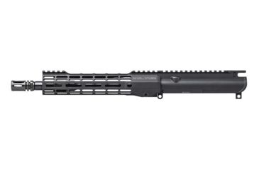 Image of Aero Precision AR-15 5.56x45mm NATO Complete Upper Receiver w/ No Forward Assist, 10.5in 5.56 Barrel, 9in M-LOK ATLAS S-ONE Handguard, Anodized, Black, APAR610502M2