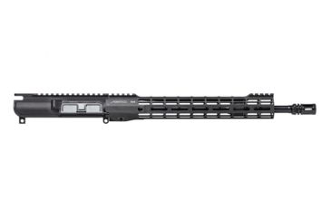 Image of Aero Precision AR-15 5.56x45mm NATO Complete Upper Receiver w/ No Forward Assist, 14.7in 5.56 Mid Pencil Barrel, 12in M-LOK ATLAS S-ONE Handguard, Anodized, Black, APAR610504M38
