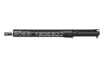 Image of Aero Precision AR15 No FA Complete Upper, 16in .223 Wylde Fluted Barrel, Mid-Length, 15in M-LOK ATLAS R-ONE HG, Anodized, Black, APAR610605M50