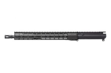 Image of Aero Precision AR-15 5.56x45mm NATO Complete Upper Receiver w/ No Forward Assist, 16in 5.56 Mid-Length Barrel, 15in M-LOK ATLAS R-ONE Handguard, Anodized, Black, APAR610605M7
