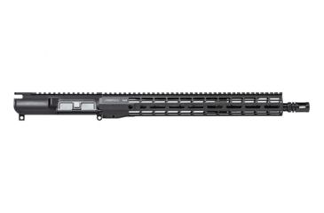 Image of Aero Precision AR-15 5.56x45mm NATO Complete Upper Receiver w/ No Forward Assist, 16in 5.56 Mid-Length Barrel, 15in M-LOK ATLAS R-ONE Handguard, Anodized, Black, APAR610605M7