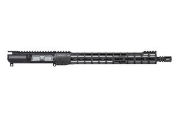 Image of Aero Precision AR-15 5.56x45mm NATO Complete Upper Receiver w/ No Forward Assist, 16in 5.56 Mid-Length Barrel, 15in M-LOK ATLAS S-ONE Handguard, Anodized, Black, APAR610505M7