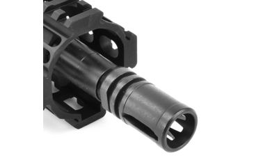 Image of Aero Precision M4E1 Complete Upper Receiver, AR-15, 10.5 in Rifle Length Barrel, 9 in Quad Rail Handguard, No BCH/CH, Anodized, Black, APAR640221Q2