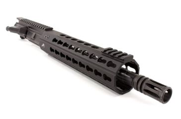 Image of Aero Precision Complete Upper Receiver, M4E1-E, 10.5in, 5.56 Barrel, Quantum 9in KeyMod Handguard, Anodized Black, APAR640002P2