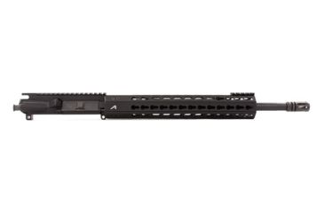 Image of Aero Precision Complete Upper Receiver, M4E1-E, 16in, .223 Wylde SS Mid Barrel, Quantum 12in KeyMod Handguard, Anodized Black, APAR640004P9