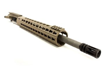 Image of Aero Precision Complete Upper Receiver, M4E1-E, 16in, .223 Wylde SS Mid Barrel, Quantum 12in KeyMod Handguard, Flat Dark Earth, APAR640014P9