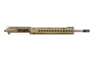 Image of Aero Precision Complete Upper Receiver, M4E1-E, 16in, .223 Wylde SS Mid Barrel, Quantum 12in KeyMod Handguard, Flat Dark Earth, APAR640014P9