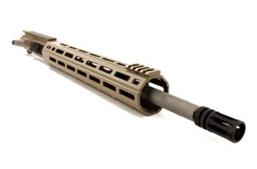 Image of Aero Precision Complete Upper Receiver, M4E1-E, 16in, .223 Wylde SS Mid Barrel, Quantum 12in M-LOK Handguard, Flat Dark Earth, APAR640114M9