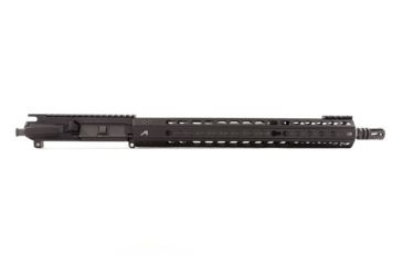 Image of Aero Precision Complete Upper Receiver, M4E1-E, 16in, .223 Wylde SS Mid Barrel, Quantum 15in KeyMod Handguard, Anodized Black, APAR640005P9