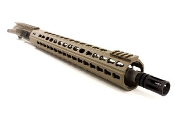 Image of Aero Precision Complete Upper Receiver, M4E1-E, 16in, .223 Wylde SS Mid Barrel, Quantum 15in KeyMod Handguard, Flat Dark Earth, APAR640015P9