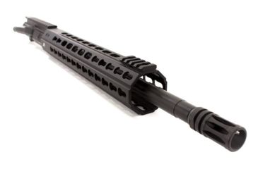 Image of Aero Precision Complete Upper Receiver, M4E1-E, 16in, 5.56 M4 Barrel, Quantum 12in KeyMod Handguard, Anodized Black, APAR640004P6