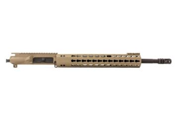 Image of Aero Precision Complete Upper Receiver, M4E1-E, 16in, 5.56 M4 Barrel, Quantum 12in KeyMod Handguard, Flat Dark Earth, APAR640014P6