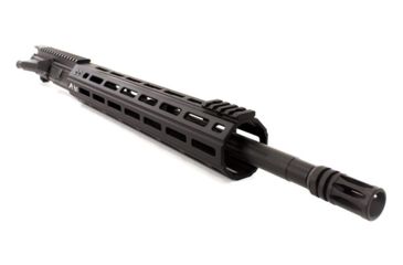Image of Aero Precision Complete Upper Receiver, M4E1-E, 16in, 5.56 M4 Barrel, Quantum 12in M-LOK Handguard, Anodized Black, APAR640104M6