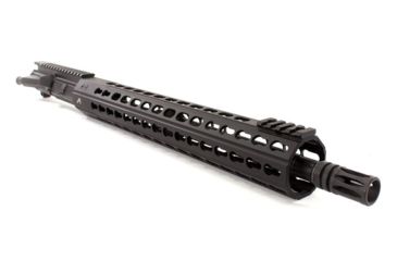 Image of Aero Precision Complete Upper Receiver, M4E1-E, 16in, 5.56 M4 Barrel, Quantum 15in KeyMod Handguard, Anodized Black, APAR640005P6