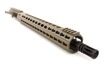 Image of Aero Precision Complete Upper Receiver, M4E1-E, 16in, 5.56 M4 Barrel, Quantum 15in KeyMod Handguard, Flat Dark Earth, APAR640015P6