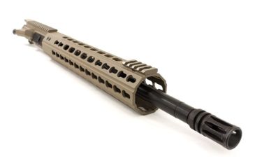 Image of Aero Precision Complete Upper Receiver, M4E1-E, 16in, 5.56 Mid Barrel, Quantum 12in KeyMod Handguard, Flat Dark Earth, APAR640014P7