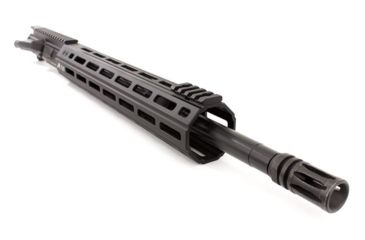Image of Aero Precision Complete Upper Receiver, M4E1-E, 16in, 5.56 Mid Barrel, Quantum 12in M-LOK Handguard, Anodized Black, APAR640104M7