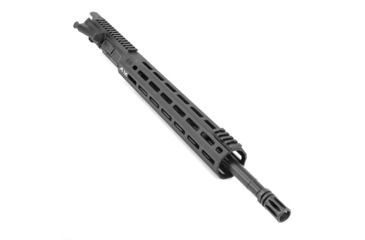 Image of Aero Precision Complete Upper Receiver, M4E1-E, 16in, 5.56 Mid Barrel, Quantum 12in M-LOK Handguard, Anodized Black, APAR640104M7