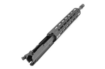 Image of Aero Precision Complete Upper Receiver, M4E1-E, 16in, 5.56 Mid Barrel, Quantum 12in M-LOK Handguard, Anodized Black, APAR640104M7