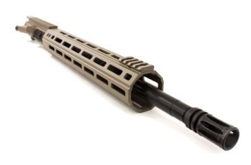 Image of Aero Precision Complete Upper Receiver, M4E1-E, 16in, 5.56 Mid Barrel, Quantum 12in M-LOK Handguard, Flat Dark Earth, APAR640114M7