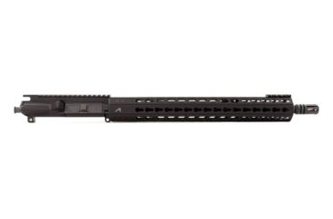 Image of Aero Precision Complete Upper Receiver, M4E1-E, 16in, 5.56 Mid Barrel, Quantum 15in KeyMod Handguard, Anodized Black, APAR640005P7