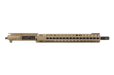 Image of Aero Precision Complete Upper Receiver, M4E1-E, 16in, 5.56 Mid Barrel, Quantum 15in KeyMod Handguard, Flat Dark Earth, APAR640015P7