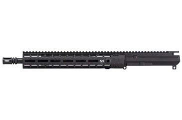 Image of Aero Precision Complete Upper Receiver, M4E1-E, 5.56 x 45, 13.9in, Government, Mid Length, 1 in 7, 1/2 x 28, 12.7in, A2 Flash Hider, Anodized, Black, APAR600217M99