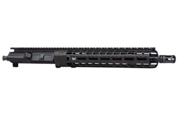 Image of Aero Precision Complete Upper Receiver, M4E1-E, 5.56 x 45, 13.9in, Government, Mid Length, 1 in 7, 1/2 x 28, 12.7in, A2 Flash Hider, Anodized, Black, APAR600217M99