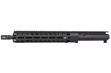 Image of Aero Precision Complete Upper Receiver, M4E1-E, 5.56x45mm NATO, 13.9in, Government, Mid Length, 1 in 7, 1/2 x 28, 12.7in, A2 Flash Hider, Anodized, Black, APAR600217M99