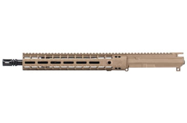 Image of Aero Precision Complete Upper Receiver, M4E1-E, 5.56 x 45, 13.9in, Government, Mid Length, 1 in 7, 1/2 x 28, 12.7in, A2 Flash Hider, Cerakote, FDE, APAR600284M99