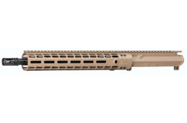 Image of Aero Precision Complete Upper Receiver, M4E1-E, 5.56 x 45, 13.9in, Government, Mid Length, 1 in 7, 1/2 x 28, 12.7in, A2 Flash Hider, Cerakote, FDE, APAR600284M99