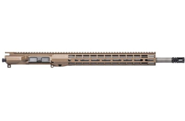 Image of Aero Precision Complete Upper Receiver, M4E1-T, .223 Wylde, 18in, Government, Rifle Length, 1 in 8, 1/2 x 28, 15in, A2 Flash Hider, Cerakote, FDE, APAR700715M42