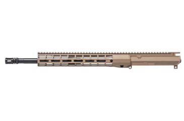 Image of Aero Precision Complete Upper Receiver, M4E1-T, 5.56x45mm NATO, 16in, Government, Carbine Length, 1 in 7, 1/2 x 28, 12.7in, A2 Flash Hider, Cerakote, FDE, APAR700714M6