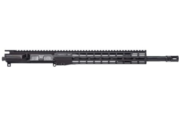 Image of Aero Precision Complete Upper Receiver, M4E1-T, 5.56 x 45, 16in, Government, Mid Length, 1 in 7, 1/2 x 28, 12.7in, A2 Flash Hider, Anodized, Black, APAR700704M7