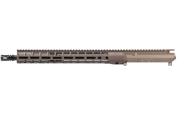 Image of Aero Precision Complete Upper Receiver, M4E1-T, RM-15, 5.56 x 45, 16in, Government, Mid Length, 1 in 7, 1/2 x 28, 15in, A2 Flash Hider, Anodized, Kodiak Brown, Kodiak Brown Anodized, APAR700401M7