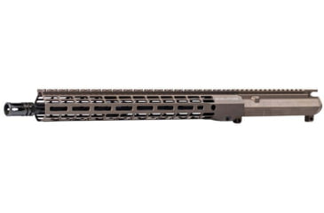Image of Aero Precision Complete Upper Receiver, M4E1-T, RM-15, 5.56 x 45, 16in, Government, Mid Length, 1 in 7, 1/2 x 28, 15in, A2 Flash Hider, Anodized, Kodiak Brown, Kodiak Brown Anodized, APAR700401M7