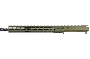 Image of Aero Precision Complete Upper Receiver, M4E1-T, RM-15, 5.56 x 45, 16in, Government, Mid Length, 1 in 7, 1/2 x 28, 15in, A2 Flash Hider, Anodized, OD Green, OD Green Anodized, APAR700178M7