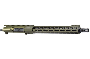 Image of Aero Precision Complete Upper Receiver, M4E1-T, SM-15, 5.56x45mm NATO, 16in, Government, Mid Length, 1 in 7, 1/2 x 28, 15in, A2 Flash Hider, Anodized, OD Green, APAR700179M7