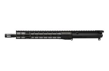 Image of Aero Precision Complete Upper Receiver, M4E1 Threaded PRO, 5.56, 13.7in Barrel, Gov Profile, Mid-Length Gas System, 1-7 Twist, 1/2 x 28 Thread, ATLAS R-ONE Handguard, VG6 Delta Flash Hider, Anodized, Black, APUG700704M104-1