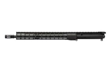 Image of Aero Precision Complete Upper Receiver, M4E1 Threaded, 5.56, 16.3in Barrel, Gov Profile, Mid-Length Gas System, 1-7 Twist, 1/2 x 28 Thread, ATLAS R-ONE Handguard, VG6 Delta Flash Hider, Anodized, Black, APUG700705M105-1