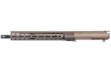 Image of Aero Precision Complete Upper Receiver, M5, .308 Win, 16in, Government, Mid Length, 1 in 10, 5/8 x 24, 15in, A2 Flash Hider, Anodized, Kodiak Brown Anodized, APAR538817M22