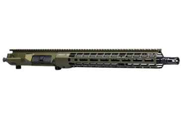 Image of Aero Precision Complete Upper Receiver, M5, .308 Win, 16in, Government, Mid Length, 1 in 10, 5/8 x 24, 15in, A2 Flash Hider, Anodized, OD Green Anodized, APAR538772M22