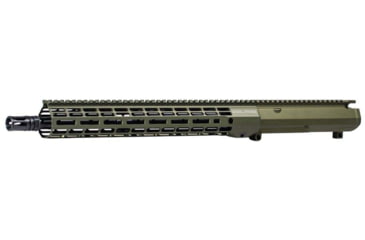 Image of Aero Precision Complete Upper Receiver, M5, .308 Win, 16in, Government, Mid Length, 1 in 10, 5/8 x 24, 15in, A2 Flash Hider, Anodized, OD Green Anodized, APAR538772M22