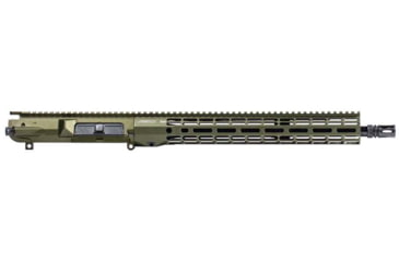 Image of Aero Precision Complete Upper Receiver, M5, .308 Winchester, 16in, Government, Mid Length, 1 in 10, 5/8 x 24, 15in, A2 Flash Hider, Anodized, OD Green, APAR538772M22