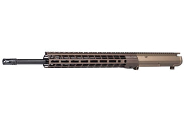 Image of Aero Precision Complete Upper Receiver, M5, .308 Win, 20in, Heavy, Rifle Length, 1 in 10, 5/8 x 24, 15in, A2 Flash Hider, Anodized, Kodiak Brown Anodized, APAR538817M27