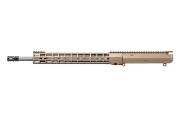 Image of Aero Precision Complete Upper Receiver M5, .308 Winchester, 18in Fluted SS Barrel, Rifle Length w/ ATLAS S-ONE 15in M-LOK Handguard, FDE, APAR538115M69