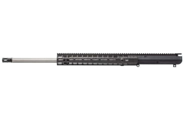 Image of Aero Precision Complete Upper Receiver, M5E1, 24in Barrel, 6.5mm Creedmoor, Rifle Length, 1/8 Twist, 416R Stainless Steel, EM15 Handguard, Anodized Black, APAR308554M71